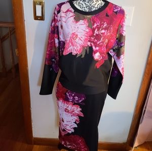 2 Piece Bisou Bisou skirt and top.